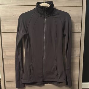 Women's Champion Black Full-Zip Athletic wear Jacket